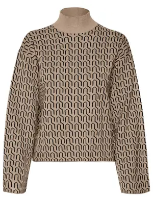 Vero moda VMGOLDNEEDLE ART LS WIDE HIGHNECK P 10290620