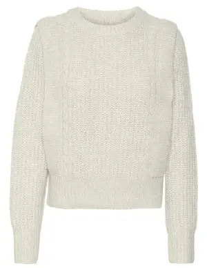 Vero moda VMHAZEL LS O-NECK PULLOVER GA BOO 10291059