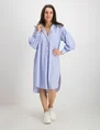 Vero moda VMHELLA L/S LONG VOLUME SHIRT DRESS 10270198
