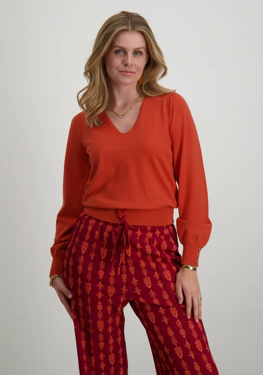 Vero moda VMHOLLYKARIS LS V-NECK PULLOVER GA 10310578