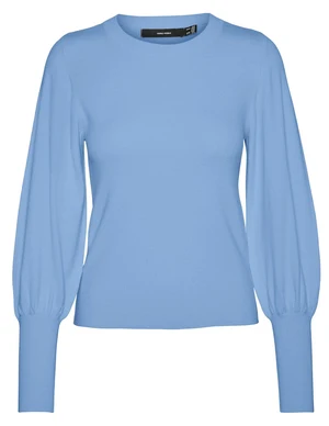 Vero moda VMHOLLYKARISPUFF LS O-NECK PULLOV G 10277805