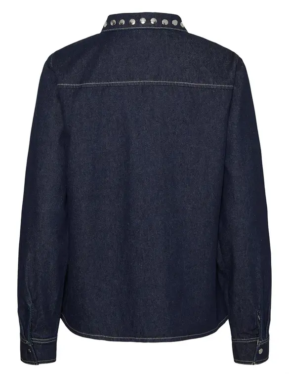 Vero moda VMHUSTON LS STUDS DNM SHIRT VIP 10323112