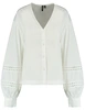 Vero moda VMJANNI TAPE LS V-NECK TOP WVN GA L 10331724