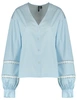 Vero moda VMJANNI TAPE LS V-NECK TOP WVN GA L 10331724