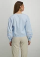 Vero moda VMJANNI TAPE LS V-NECK TOP WVN GA L 10331724
