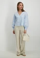 Vero moda VMJANNI TAPE LS V-NECK TOP WVN GA L 10331724