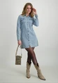 Vero moda VMJENNIE LS SHORT DENIM DRESS GA NO 10310968