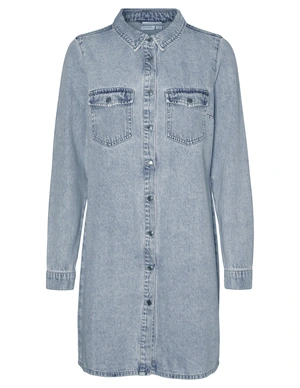 Vero moda VMJENNIE LS SHORT DENIM DRESS GA NO 10310968