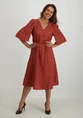 Vero moda VMJOSIE 3/4 CALF SHIRT DRESS WVN GA 10315153