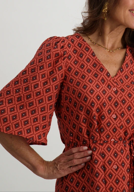Vero moda VMJOSIE 3/4 CALF SHIRT DRESS WVN GA 10315153