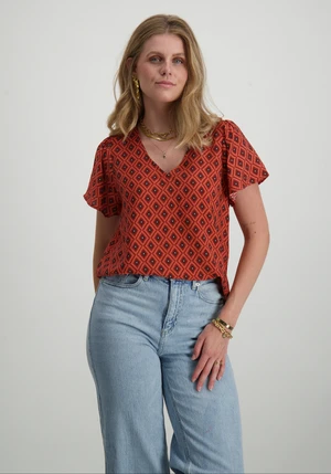 Vero moda VMJOSIE SS V-NECK TOP WVN GA 10322633