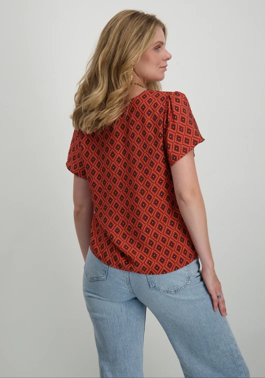 Vero moda VMJOSIE SS V-NECK TOP WVN GA 10322633