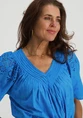 Vero moda VMKAFFA S/S V-NECK TOP WVN BTQ 10309014