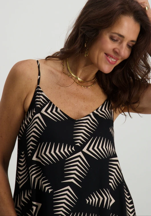 Vero moda VMKANYA SINGLET 7/8 DRESS WVN BTQ 10308156