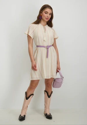Vero moda VMKAYA S/S V-NECK SHORT DRESS WVN B 10309113