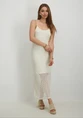 Vero moda VMKYLIE S/L V-NECK ANKLE DRESS WVN 10308005