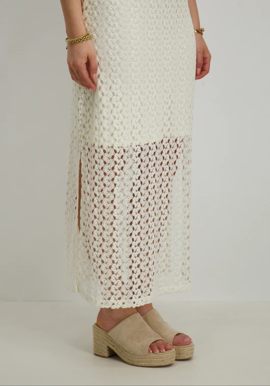 Vero moda VMKYLIE S/L V-NECK ANKLE DRESS WVN 10308005