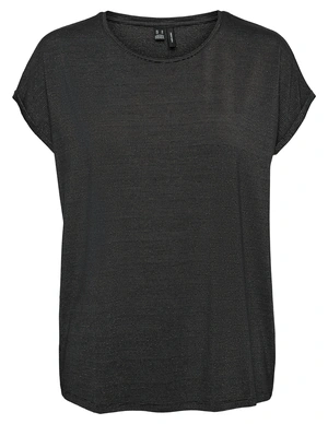 Vero moda VMLAVA GLITTER SS TOP STRIPE GA JRS 10250488