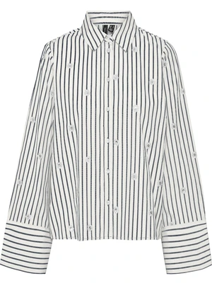 Vero moda VMLEILA LS LOOSE SHORT SHIRT WVN 10321872
