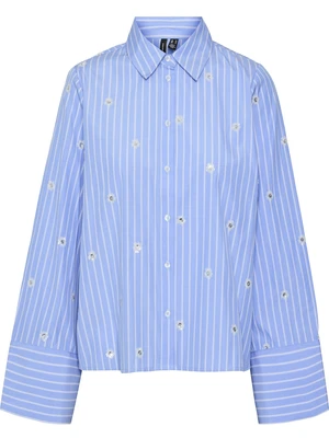 Vero moda VMLEILA LS LOOSE SHORT SHIRT WVN 10321872