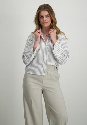 Vero moda VMLEILA LS LOOSE SHORT SHIRT WVN 10321872