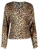 Vero moda VMLEORA L/S WRAP TOP SB2 GA 10267020