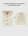 Vero moda VMLIANA SL SHINY WAISTCOAT 10328657