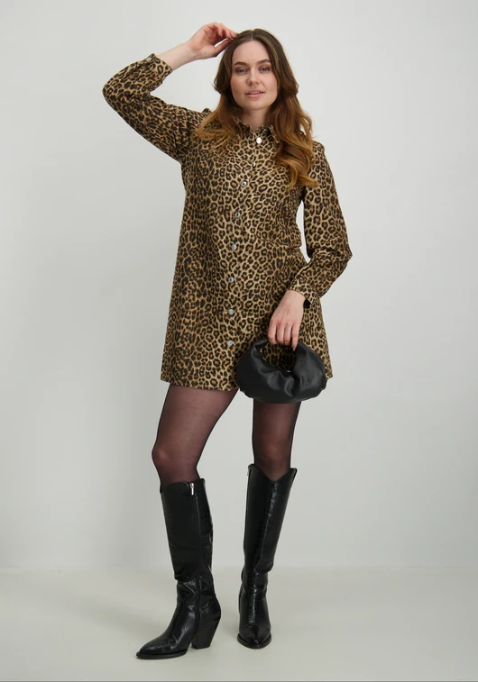 Vero moda VMLUCIE LS SHORT LEO DRESS 10328554