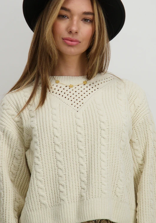 Vero moda VMLUELLA LS O-NECK PULLOVER BOO 10310827