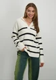 Vero moda VMLUNA LS V-NECK LONG PULLOVER GA B 10310847