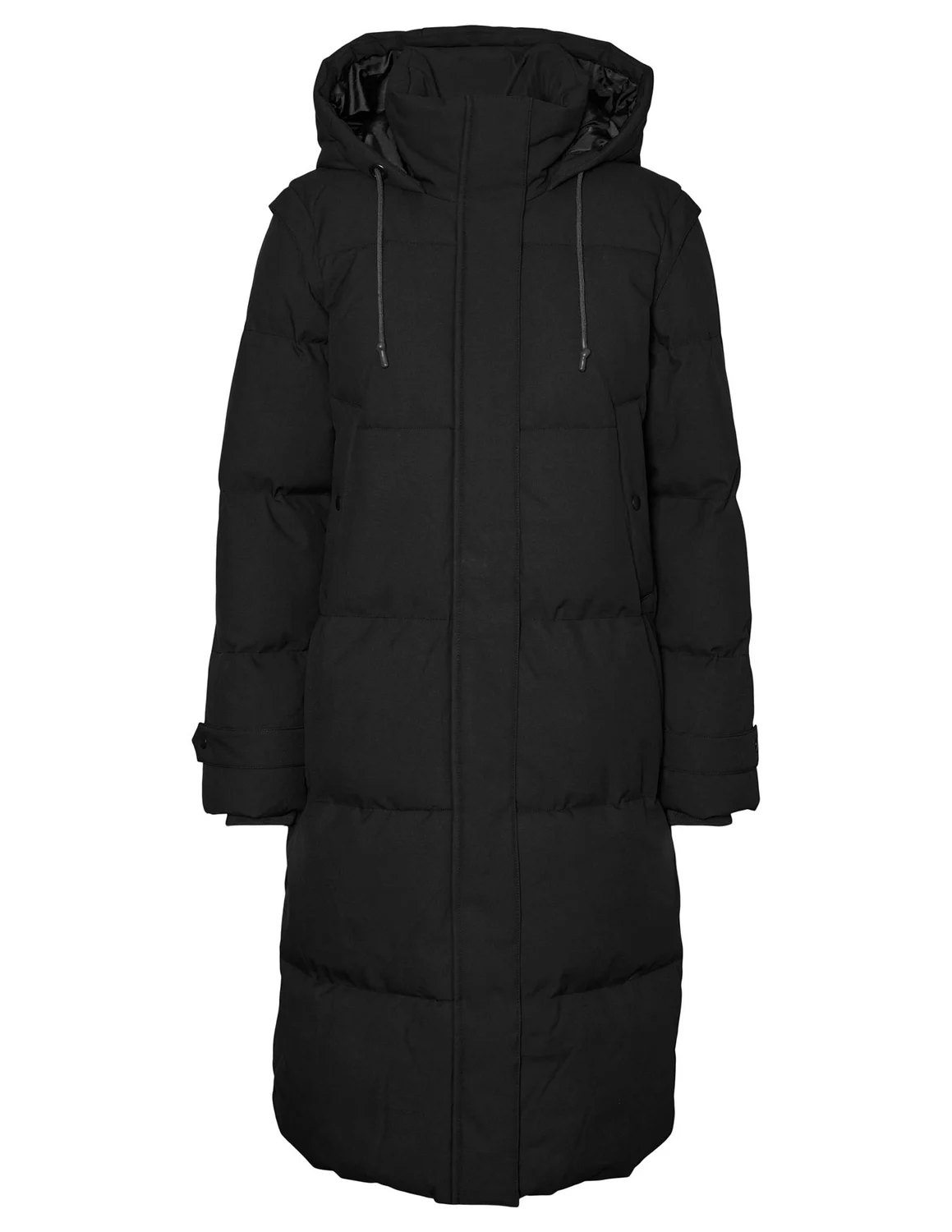 aanvulling doel Schuine streep Vero moda VMMARGARET LONG COAT GA 10270066 zwart kopen bij The Stone