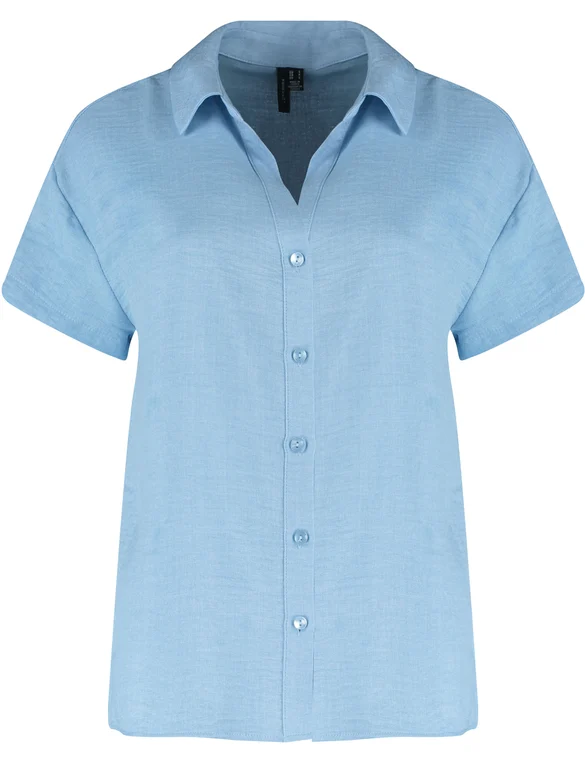 Vero moda VMMELANEY QUEENY SS SHIRT WVN GA 10325866