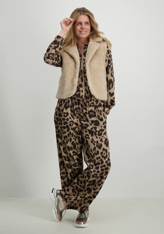 Vero moda VMMERLE HW WIDE PANTS WVN GA 10295435