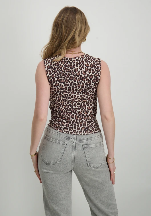 Vero moda VMMILLION SL SQUARE LEO TOP EXP 10336169