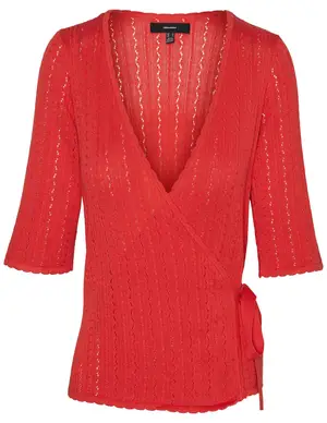 Vero moda VMMORENA 2/4 BELTED WRAP CARDIGAN G 10284603