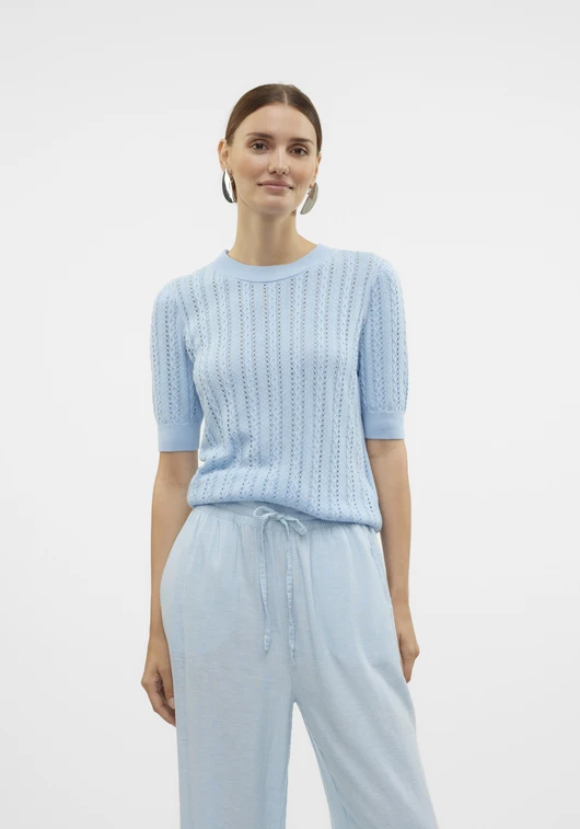 Vero moda VMMORENA 2/4 O-NECK PULLOVER GA BOO 10321893