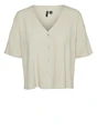 Vero moda VMMYMILO 2/4 V-NECK SHIRT WVN GA 10279696