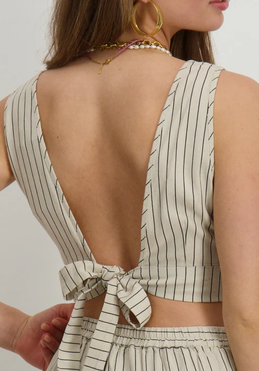 Vero moda VMMYMILO S/L CROP TOP WVN GA 10321619