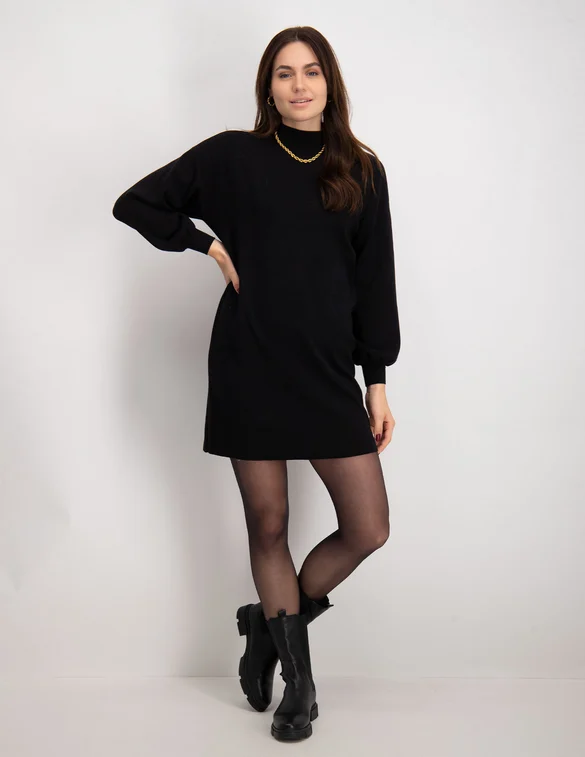 Vero moda VMNANCY LS FUNNELNECK DRESS GA BOO 10249116