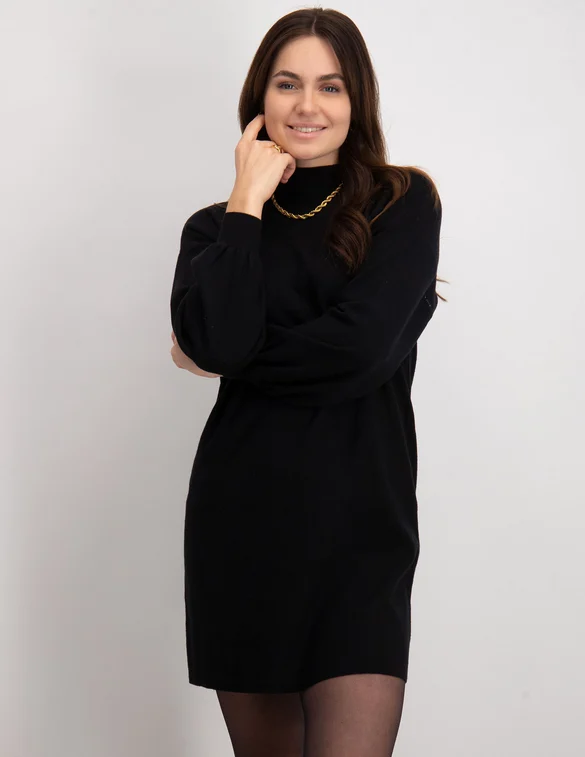 Vero moda VMNANCY LS FUNNELNECK DRESS GA BOO 10249116