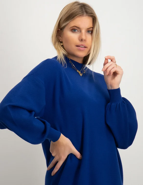 Vero moda VMNANCY LS FUNNELNECK DRESS GA BOO 10249116