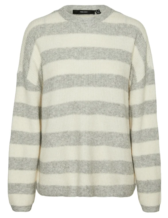 Vero moda VMNATAHLIE LS O-NECK PULLOVER GA 10304688