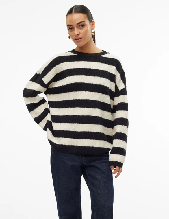 Vero moda VMNATAHLIE LS O-NECK PULLOVER GA 10304688