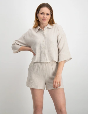 Vero moda VMNATALI CROP SHIRT WVN NOOS 10279685
