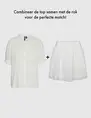 Vero moda VMNATALI HW SHORT LACE SKIRT WVN GA 10303631