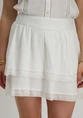 Vero moda VMNATALI HW SHORT LACE SKIRT WVN GA 10303631