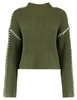 Vero moda VMNEWCREAM LS FUNNELNECK PULLOVER B 10313514