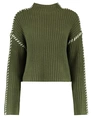 Vero moda VMNEWCREAM LS FUNNELNECK PULLOVER B 10313514