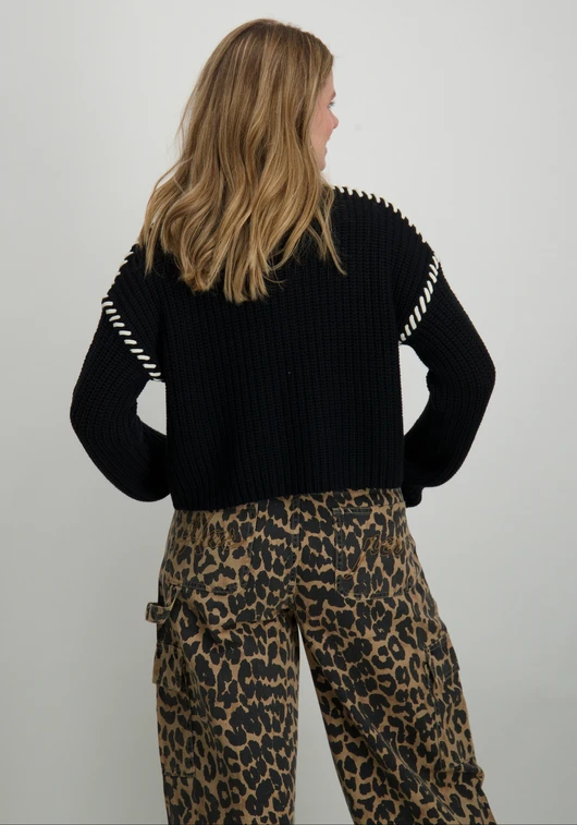 Vero moda VMNEWCREAM LS FUNNELNECK PULLOVER B 10313514