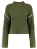 Vero moda VMNEWCREAM LS FUNNELNECK PULLOVER B 10313514
